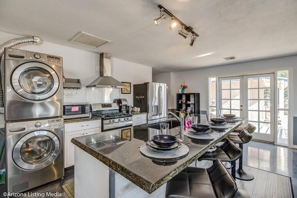 *Msg For 5%Off*1Bed1Bath Hugeguesthouse Midtownphx Phoenix Kültér fotó